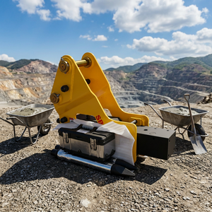 Casseur hydraulique jaune SB40 de type latéral pour béton, pour engins de construction de 4,0 à 7,0 tonnes - Product Image 1