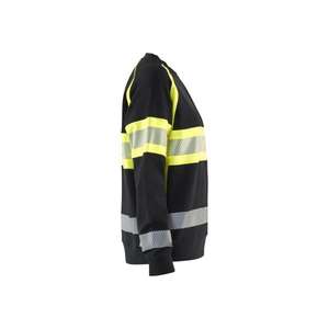 BLAKLADER - 340911589933L Sudadera Hi-Vis para Mujer Negro/Amarillo-EAN 7330509856321 ROPA DE TRABAJO DE LA HI-VIS - Product Image 4