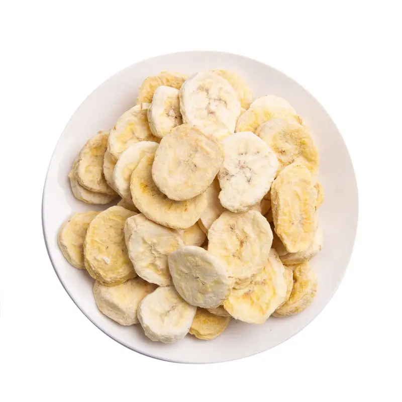 bulk packing high quality Freeze dried bananas FD Fruits for tea snacks