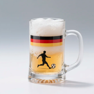 Verre à bière en cristal Euro Cup, verres à pilsner, verrerie solide, verre à bière sans plomb - Product Image 2