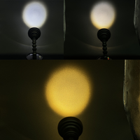 Nouvelles lampes Pinspot sans fil mini 10W à piles, rotatives, à attraction magnétique, zoom, pour fêtes, mariages, DJ