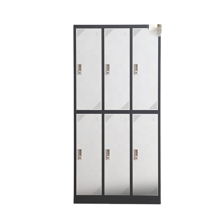 Steel Locker Gym Hospital Metal Wardrobe