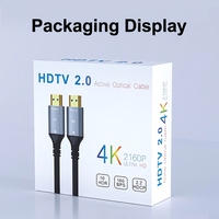 VegGieg Großhandel HDMI 2.0 Glasfaserkabel 4K 60Hz Aluminiumgehäuse 10M 50M 100M 150M Hohe GPU-Kompatibilität Kabel