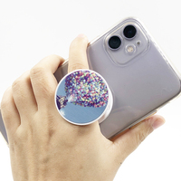 Wholesale Factory Custom Poppings Phone Socket up Grip Holder with Design LOGO Printing Sockets Phone Stand Phone Holder