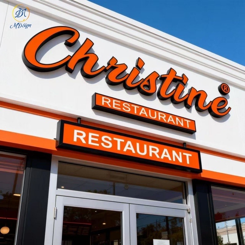 3d Channel Letter Led Illuminated Sign
