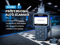 Herramienta de programación y codificación de coche, escáner profesional Universal CGSULIT SC880, OBD2