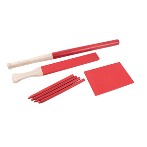 <strong>Rounders</strong> <strong>Set</strong> Wood Cricket Bat <strong>Set</strong> Wooden Cricket Stump Outdoor Game Play - Product Image 4