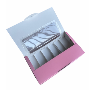 Pink Cakesicles Box For 6Pieces Wholesale Food Grade Cake Boxes Hot Sell Bakery Boxes