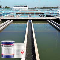 Peinture d'étanchéité liquide époxy sans solvant pour applications d'assainissement et d'eaux usées