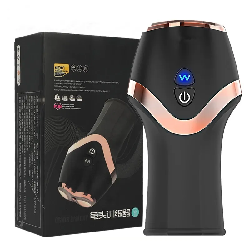 Men Masturbator For vagina vibrator Thrusting Automatic Masturbator Penis Enlarge Pump Vibrator Realistic Vagina Sex Toys