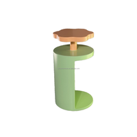 Table basse de luxe en micro-laiton de style italien, petite table moderne en bois, personnalisable, mobilier de maison contemporain, éclairage pour salon