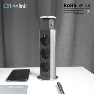 Barre d'alimentation Pop-up avec prise Schuko, pour bureau - Product Image 2