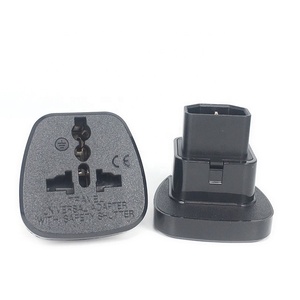 للبيع بالجملة محول عالمي إلى C14 ، EU US AU AU إلى UK إلى 3 شوكات لخزانة PDU UPS - Product Image 2