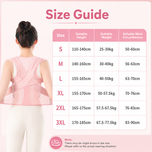 Ceinture Correctrice <span class=keywords><strong>de</strong></span> <span class=keywords><strong>Posture</strong></span> Respirante avec 3 Côtes <span class=keywords><strong>de</strong></span> Soutien et Conception Épaules Dégagées pour Employés <span class=keywords><strong>de</strong></span> Bureau et Adultes – Vente en Gros - Product Image 1
