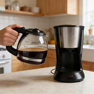 <span class=keywords><strong>Carafe</strong></span> à café en verre borosilicate pour cafetière à filtre 4 tasses, compatible Oster, écologique, style américain - Product Image 4