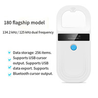 Lector de Microchip de Anillo con Chip EMID ISO11784 / 11785 FDX-B para Rastreo de Palomas
