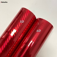 Échantillons Gratuits Film Vinyle Adhésif pour Voiture Effet Fibre de Carbone Intégral Auto-Réparant Anti-Rayures Changeant de Couleur Facile à Installer PET Forgé