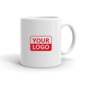 Customized Logo With <b>Box</b> White Pottery Coffee Porcelain Mugs Sublimation Ceramic Mug - Product Image 6