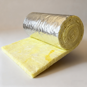 Couverture isolante en <span class=keywords><strong>laine</strong></span> <span class=keywords><strong>de</strong></span> <span class=keywords><strong>verre</strong></span> thermique pour toit mural ou rouleau ou <span class=keywords><strong>laine</strong></span> <span class=keywords><strong>de</strong></span> fibre <span class=keywords><strong>de</strong></span> <span class=keywords><strong>verre</strong></span> avec feuille d'aluminium - Product Image 4