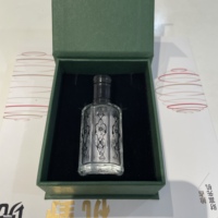 BM Crystal Vente en gros de flacons de parfum à l'huile d'oud arabe Attar de 3 ml, 6 ml, 12 ml avec un coffret cadeau personnalisé de luxe
