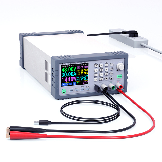 RD RD6030-Max Complete Set 60V 30A AC to DC Adjustable Digital Control Lab Charge Battery Bench Lab Power Supply 1140W/1440W