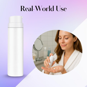 Bouteille PP sans air personnalisée en gros avec pompe à lotion pour sérum de soin de la peau, petite capacité cosmétique 15ml 30ml 50ml - Product Image 3