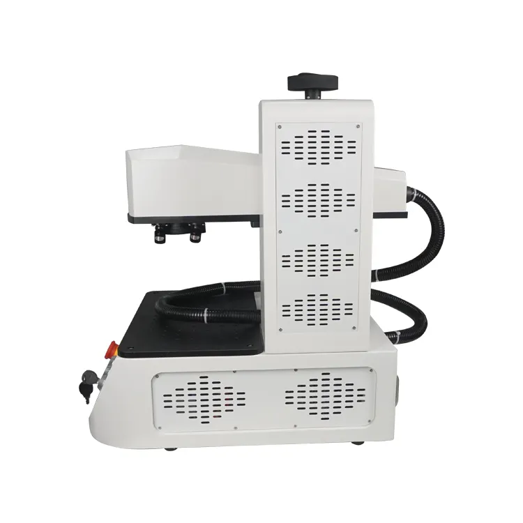 Mini máquina de marcação a laser de fibra de joias para placa de identificação oem