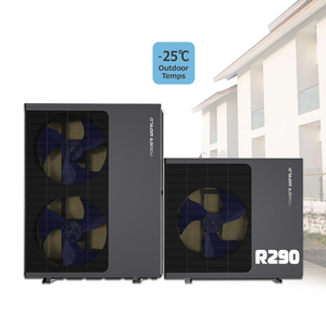 Power World high copd r290 pompe à chaleur 11kw EVI mono lock DC onduleur conduit source d'air pompe à chaleur - Product Image 4