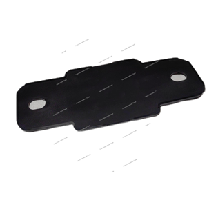 Coussin élastique pour rail <span class=keywords><strong>de</strong></span> train, coussin en caoutchouc sous rail, réduction des vibrations sur la voie, <span class=keywords><strong>distribution</strong></span> <span class=keywords><strong>de</strong></span> la pression - Product Image 6