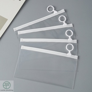 Custom Transparent PE Gravure Printed Recyclable Pencil Rubber Ruler Band Packaging Zipper Bag - Product Image 3