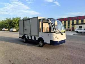 Camioneta Eléctrica de Carga de Buena Calidad, 2 Plazas, Mini Van para Servicio de Catering y Aislamiento de Alimentos, para Carreteras No Públicas - Product Image 2