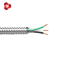 Cable Tipo AC90 o MC (BX) THHN/THWN con Núcleos Blindados AIA, 600V, Suministro de Fábrica en el Extranjero, 12/2, 14/2, 10/4