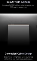 Tablette SUNMI D3 Octa Core 15,6 pouces Écran tactile Système de point de vente Android intelligent pour bureau Longue durée de vie Machine de caisse