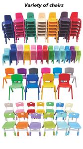 Precio <span class=keywords><strong>barato</strong></span> guardería jardín de infantes para preparar escritorios escolares <span class=keywords><strong>escritorio</strong></span> y silla para niños serie medio círculo mesa para niños para fiesta - Product Image 6