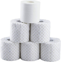 Vente en gros de rouleaux de papier toilette 2/3 plis pâte de bois vierge personnalisée chanvre coloré de bambou-Mouchoirs du fabricant de haute qualité bon marché