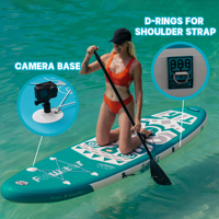 Stock UE Planche de SUP gonflable extra large 320 cm Expédition rapide UE 180 kg Dropshipping Planche de paddle pour le surf sur lac