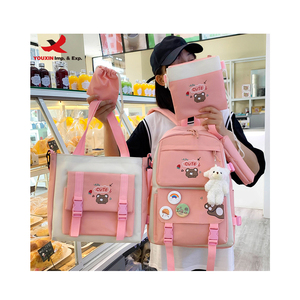 Wholesale High Quality Oxford Girl <b>School</b> Bag Set Travel <b>Waterproof</b> <b>School</b> <b>Backpack</b> - Product Image 2