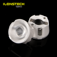 Ilenstech 6mm 9mm LES cob led lentille optique pmma 36 degrés lentilles d'éclairage au détail