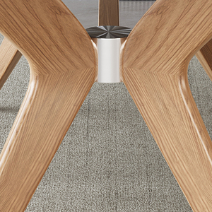 Ý Tối Giản Tái Chế Thông Bàn Ăn Hiện Đại Rắn Tro Gỗ Phòng Ăn Đồ Nội Thất Hình Bầu Dục Hội Đồng Quản Trị Bảng Hàng Đầu Bảng - Product Image 4