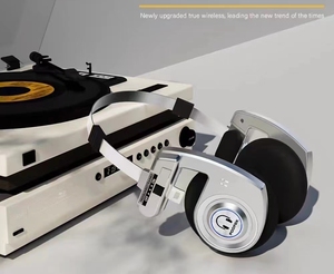 Auriculares inalámbricos en la oreja ligeros portátiles más vendidos con pantalla de batería digital Auriculares plegables <span class=keywords><strong>para</strong></span> música - Product Image 6