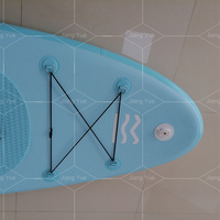 Planche à pagaie gonflable personnalisée en gros Jiang Yue Jyue-PB-012 à double paroi en PVC 10'6\" pour lacs et rivières