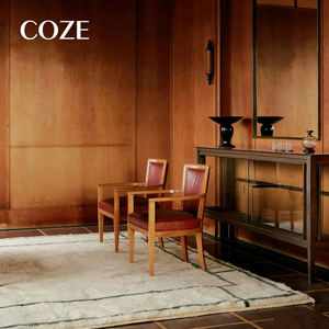 Français moderne épaissi Rectangle motif géométrique fait à la main salon tapis ménage tapis avec support pour la <span class=keywords><strong>maison</strong></span> - Product Image 2