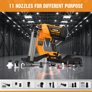 Freeman LD40 20V Brushless Lithium Ion <span class=keywords><strong>Batterie</strong></span> Outils Électriques Cloueuse Électrique Forte Sans Fil Béton Acier Cloueuse - Product Image 4