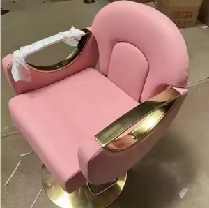 Silla de Barbero Hidráulica Reclinable Dorada de Lujo para Todo Uso, Directo de Fábrica Daisy 2025, para Salón de Belleza y Peluquería, en Venta - Product Image 3