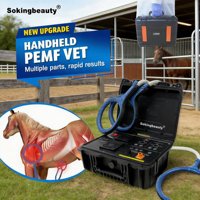 Sokingbeauty Équipement de bien-être équin compact et léger, tapis PEMF pour chevaux, thérapie magnétique