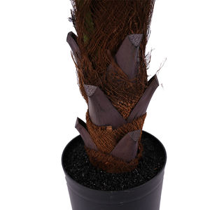 Palmier <span class=keywords><strong>tropical</strong></span> artificiel très vendu, 120 cm, en plastique, pour mariage, maison, fruits, palmiers verts, palmier en pot, intérieur, résistant aux UV - Product Image 6