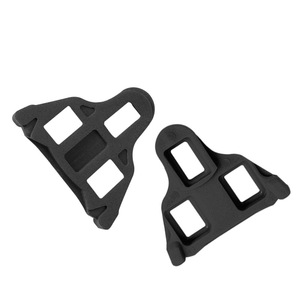 Ensemble de caleçons de pédale Yueli pour vélo de route, flottants à 6 degrés, accessoires de pédale de vélo, en résine plastique noire durable - Product Image 1