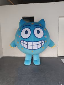 ชุดมาสคอตเดินได้ ผ้าพลัฌเนื้อนุ่ม สำหรับเด็ก ลายการ์ตูนอนิเมะ งานฮาโลวีน งานคาร์นิวัล  แบบยูนิเซ็กซ์  สำหรับคอสเพลย์จากภาพยนตร์และโทรทัศน์ - Product Image 2