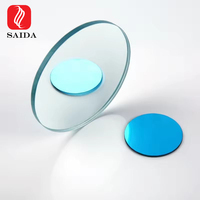 NOUVEAU Miroir solaire extérieur OEM à surface frontale avec film en aluminium et revêtement SiO2, matériau en verre à réflexion de 85 %+