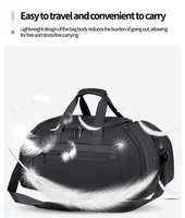 Nouveau sac de voyage imperméable grande capacité, sac à dos de sport multifonctionnel personnalisé pour activités de plein air et gym